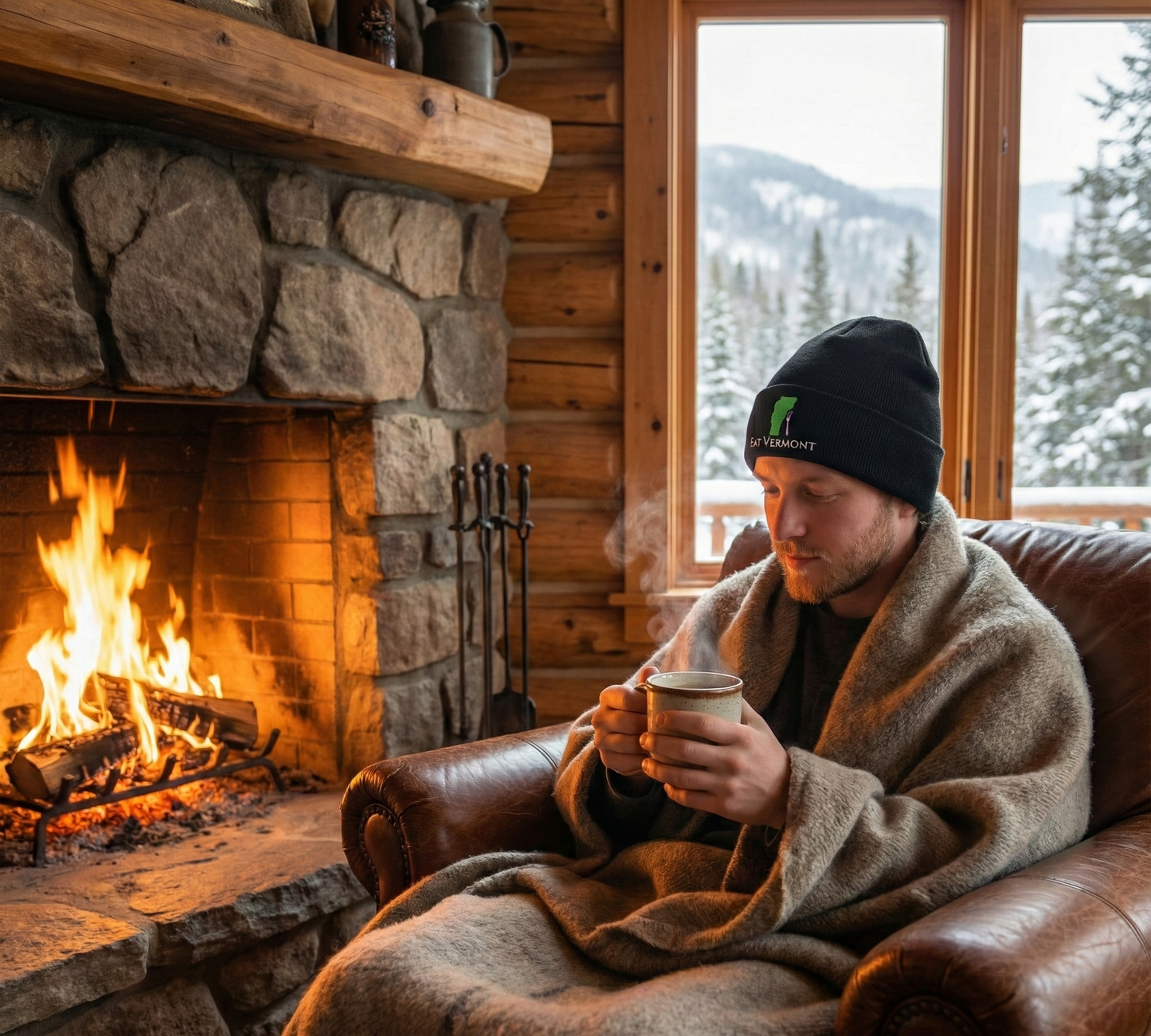 Sportsman Beanie (Black)