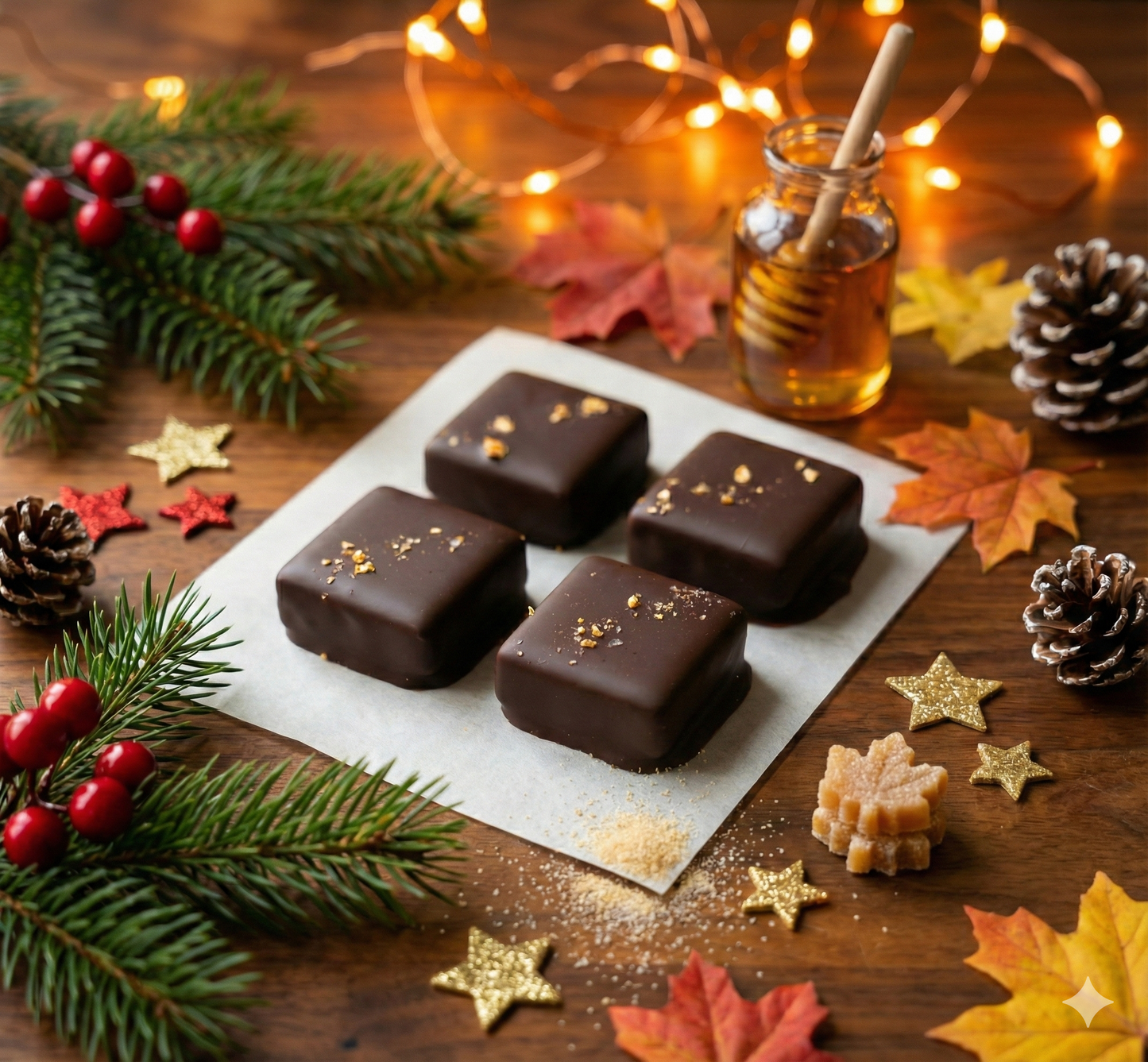 Dark Chocolate Truffles – 4-Piece