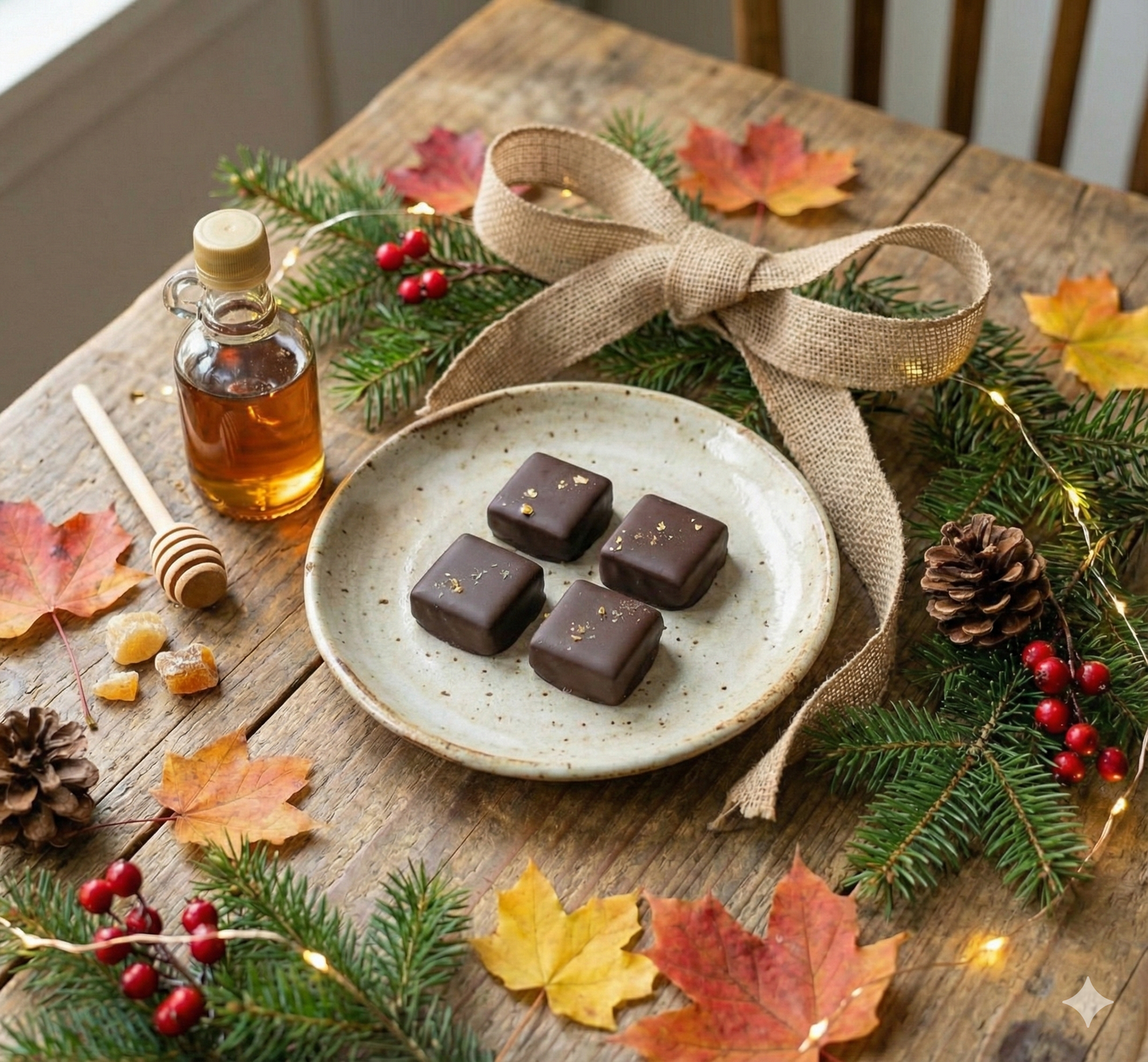 Dark Chocolate Truffles – 4-Piece