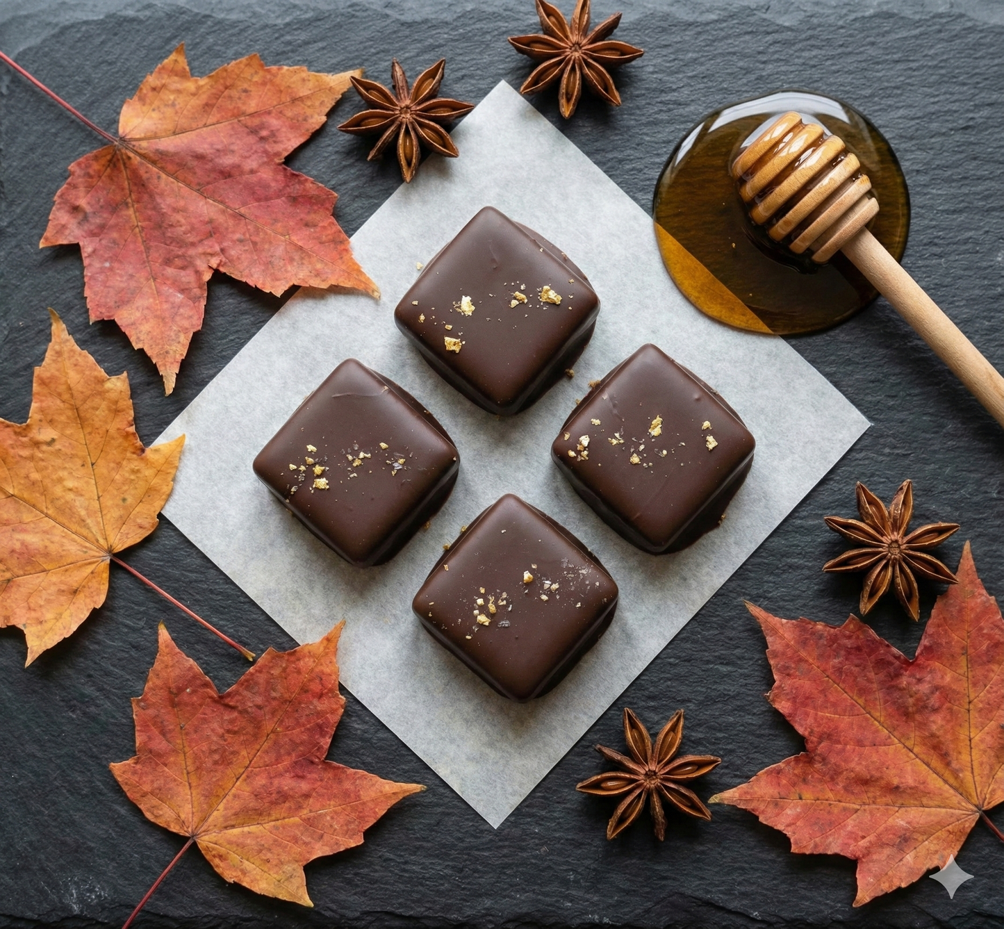Dark Chocolate Truffles – 4-Piece