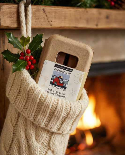 Milk Chocolate Salted Caramels – 4-Piece Box