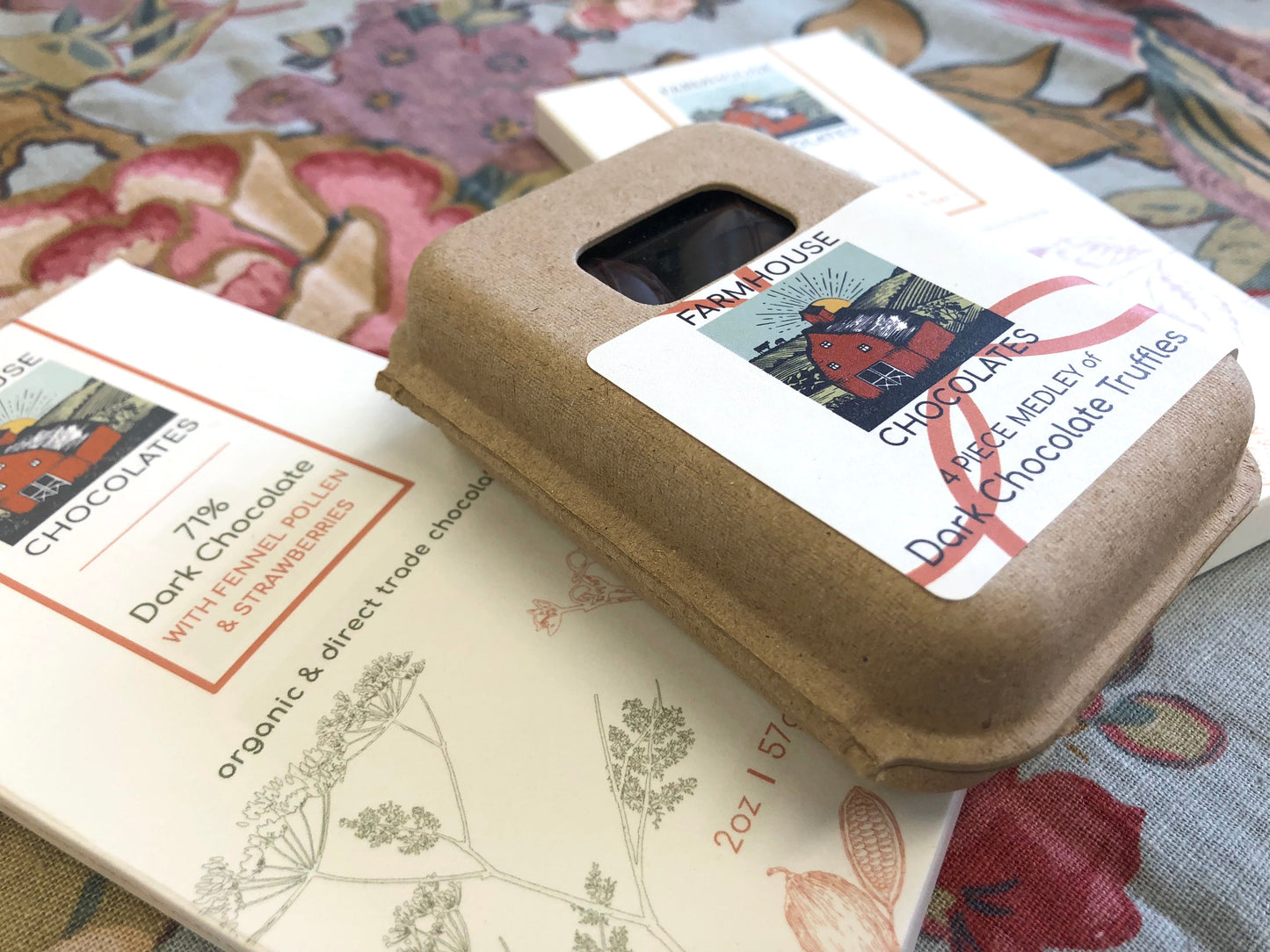 Small Truffle & Chocolate Bars Bundle - Farmhouse Chocolates