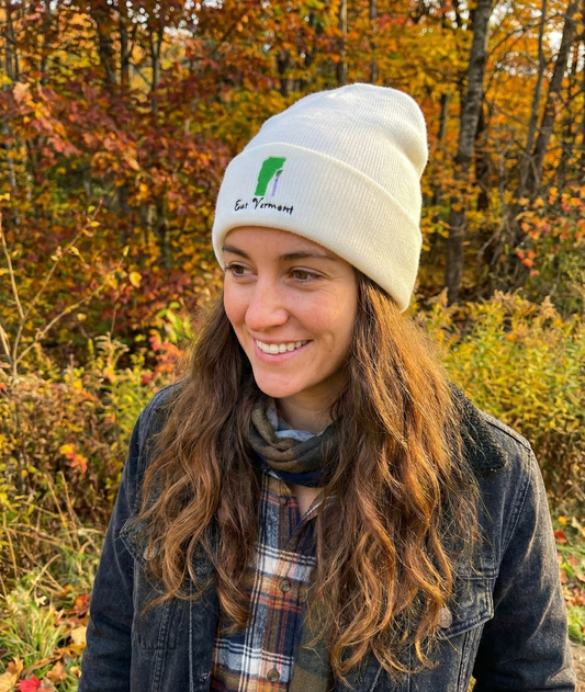 Sportsman Cuffed Beanie (White)