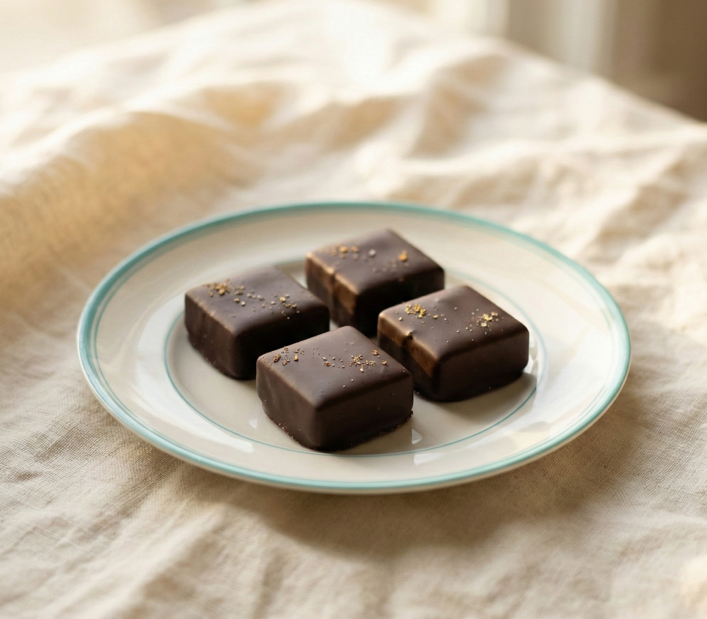 Dark Chocolate Truffles – 4-Piece