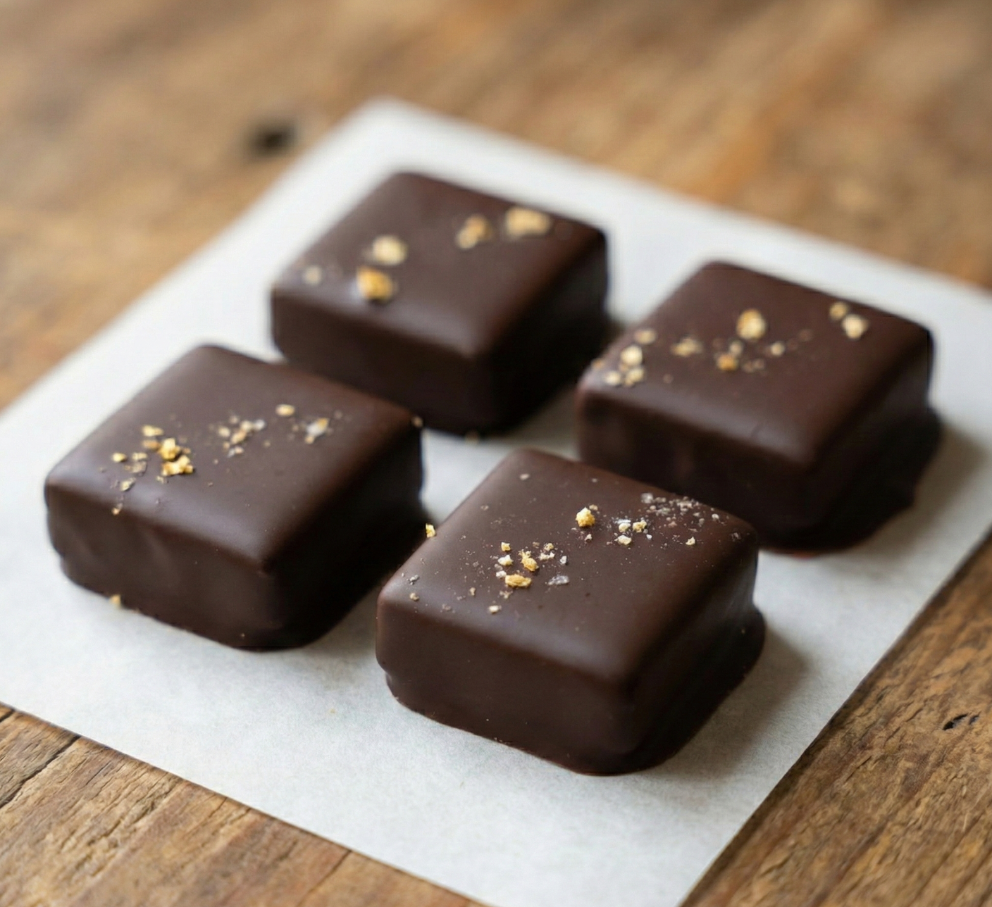 Dark Chocolate Truffles – 4-Piece