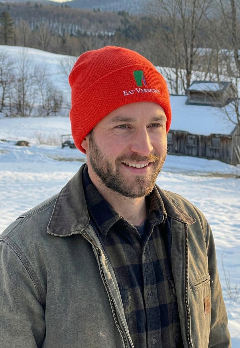 Sportsman Cuffed Beanie (Orange)
